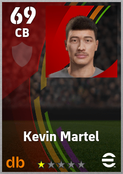 Kevin Martel eFootball player card
