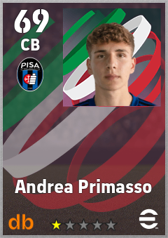 Andrea Primasso eFootball player card