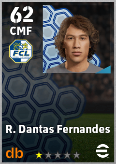R. Dantas Fernandes — CMF, OVR 62, MAX 62