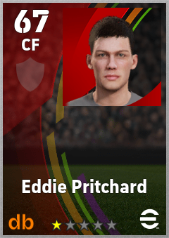Eddie Pritchard eFootball player card