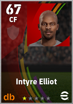 Intyre Elliot eFootball player card