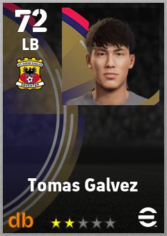 Tomas Galvez eFootball player card