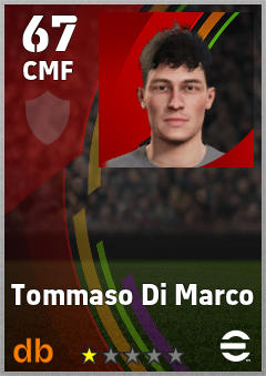 Tommaso Di Marco eFootball player card