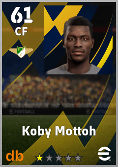 Koby Mottoh eFootball player card