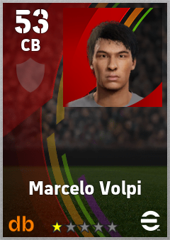 Marcelo Volpi — CB, OVR 53, MAX 53