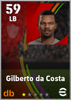 Gilberto da Costa eFootball player card
