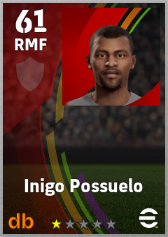 Inigo Possuelo eFootball player card