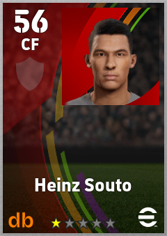 Heinz Souto — CF, OVR 56, MAX 56