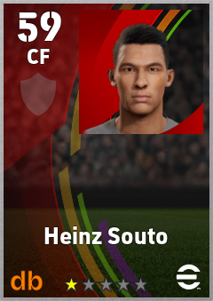 Heinz Souto eFootball player card