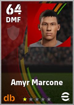 Amyr Marcone eFootball player card