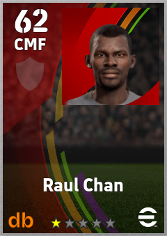 Raul Chan eFootball player card