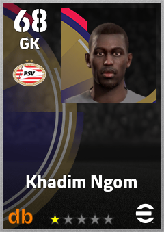Khadim Ngom — GK, OVR 68, MAX 68