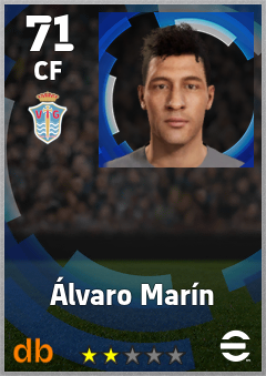 Álvaro Marín — CF, OVR 71, MAX 71