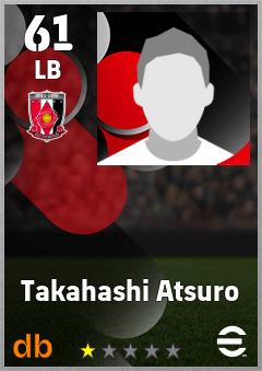 Takahashi Atsuro — LB, OVR 61, MAX 61