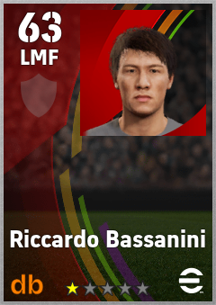 Riccardo Bassanini — LMF, OVR 63, MAX 63