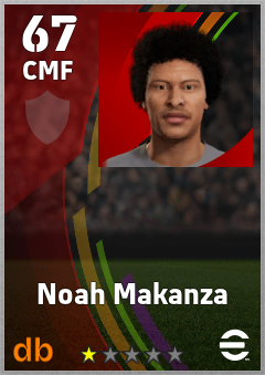 Noah Makanza eFootball player card