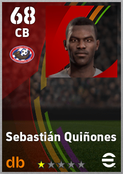 Sebastián Quiñones eFootball player card