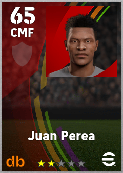Juan Perea — CMF, OVR 65, MAX 65
