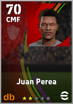 Juan Perea eFootball player card