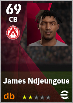 James Ndjeungoue — CB, OVR 69, MAX 69