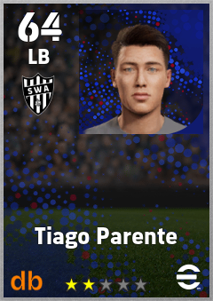 Tiago Parente eFootball player card