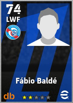 Fábio Baldé — LWF, OVR 74, MAX 74