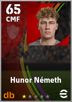 Hunor Németh eFootball player card