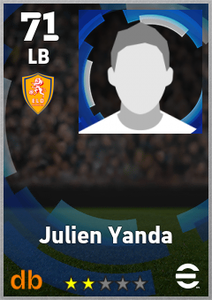 Julien Yanda — LB, OVR 71, MAX 71