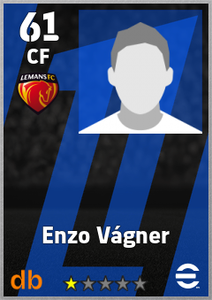 Enzo Vágner — CF, OVR 61, MAX 61