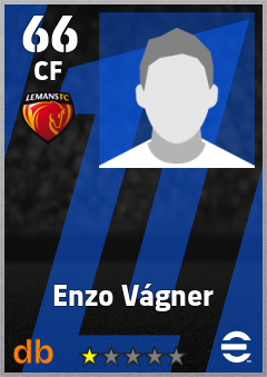 Enzo Vágner — CF, OVR 66, MAX 66