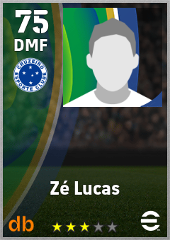 Zé Lucas — DMF, OVR 75, MAX 75
