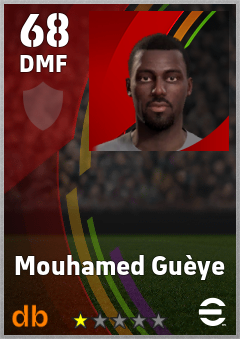 Mouhamed Guèye eFootball player card