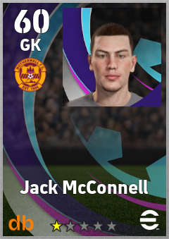 Jack McConnell eFootball player card