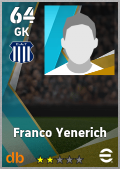 Franco Yenerich — GK, OVR 64, MAX 64