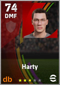 Harty eFootball player card