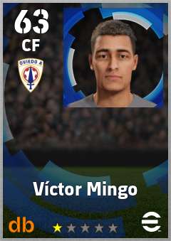 Víctor Mingo eFootball player card