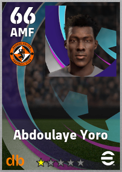 Abdoulaye Yoro — AMF, OVR 66, MAX 66
