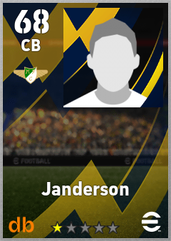 Janderson — CB, OVR 68, MAX 68