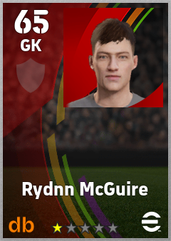 Rydnn McGuire eFootball player card