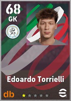 Edoardo Torrielli — GK, OVR 68, MAX 68