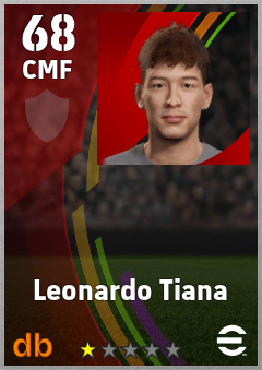 Leonardo Tiana eFootball player card