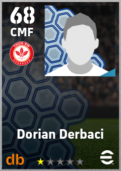 Dorian Derbaci — CMF, OVR 68, MAX 68