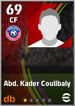 Abd. Kader Coulibaly — CF, OVR 69, MAX 69