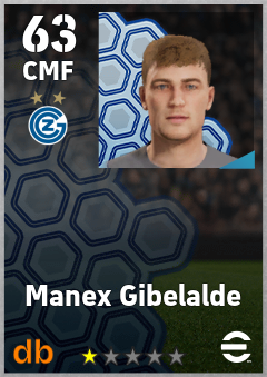 Manex Gibelalde — CMF, OVR 63, MAX 63