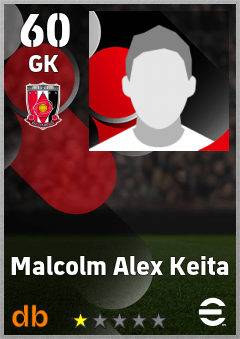 Malcolm Alex Keita — GK, OVR 60, MAX 60