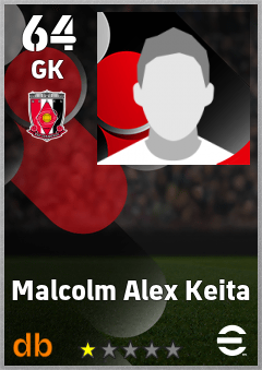 Malcolm Alex Keita — GK, OVR 64, MAX 64