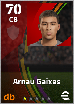 Arnau Gaixas eFootball player card