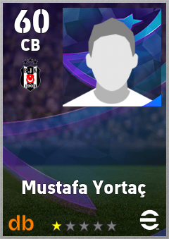 Mustafa Yortaç — CB, OVR 60, MAX 60