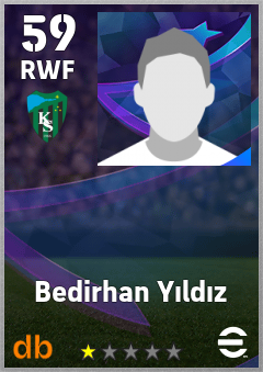 Bedirhan Yıldız — RWF, OVR 59, MAX 59