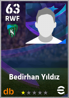 Bedirhan Yıldız — RWF, OVR 63, MAX 63